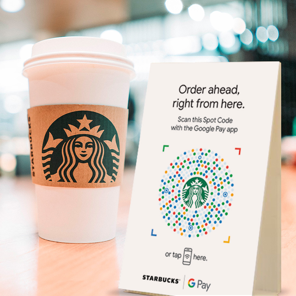 Google Pay + Starbucks
